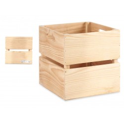 CAJA MADERA ABIERTA 30 X 30...