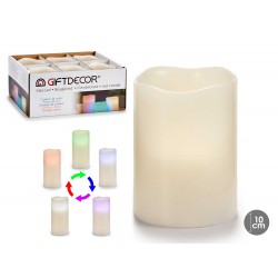 VELA LED CAMBIA COLOR 10 cm
