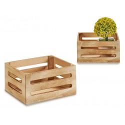 CAJA NATURAL QUEMADO...