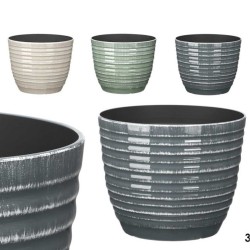 Maceta de Rayas 30 cm –...