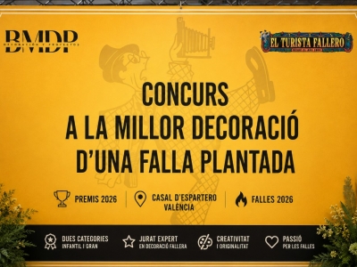 Premios BMDP y El Turista Fallero 2026: la decoración fallera como parte esencia